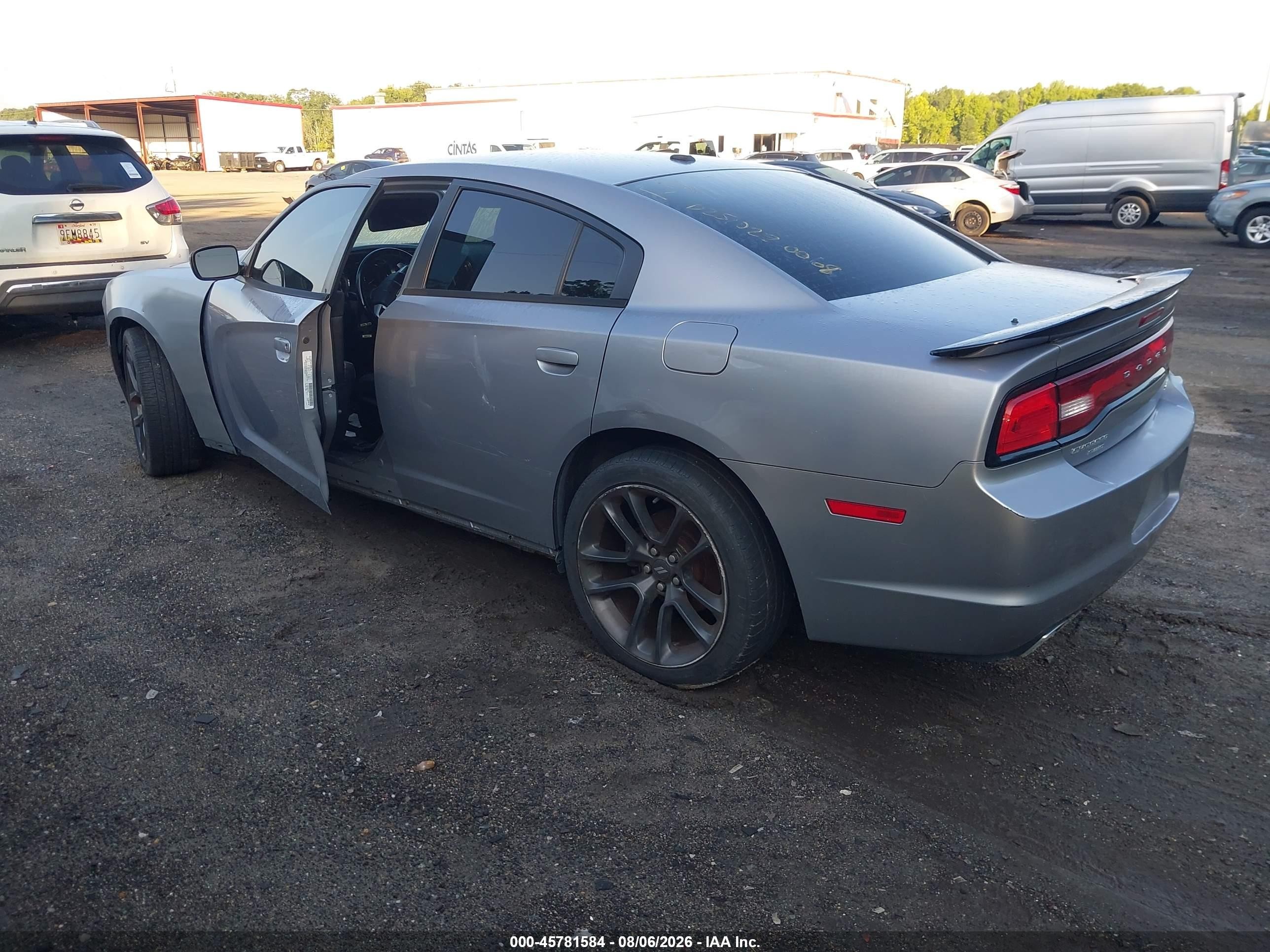2014 Dodge Charger Sxt Gray vin: 2C3CDXJG8EH199781