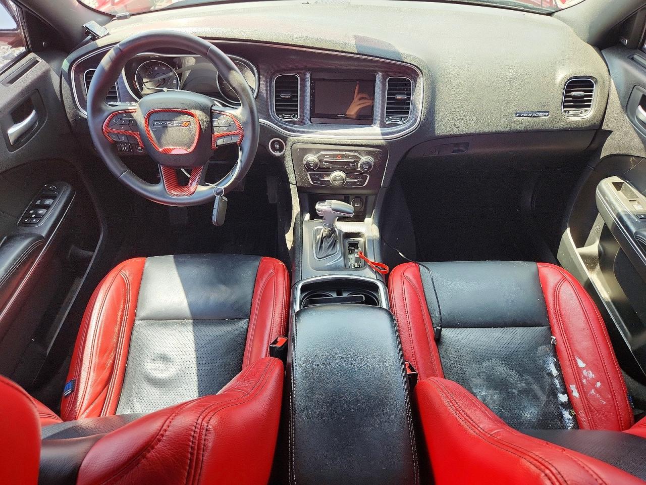 2015 Dodge Charger Sxt Red vin: 2C3CDXJG8FH742385
