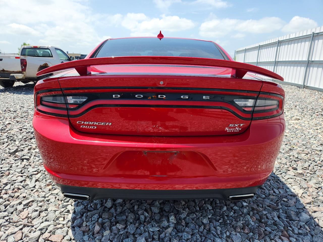 2015 Dodge Charger Sxt Red vin: 2C3CDXJG8FH742385