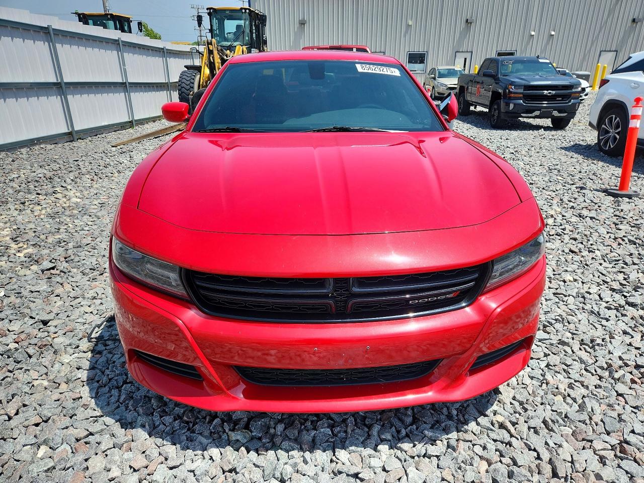 2015 Dodge Charger Sxt Red vin: 2C3CDXJG8FH742385