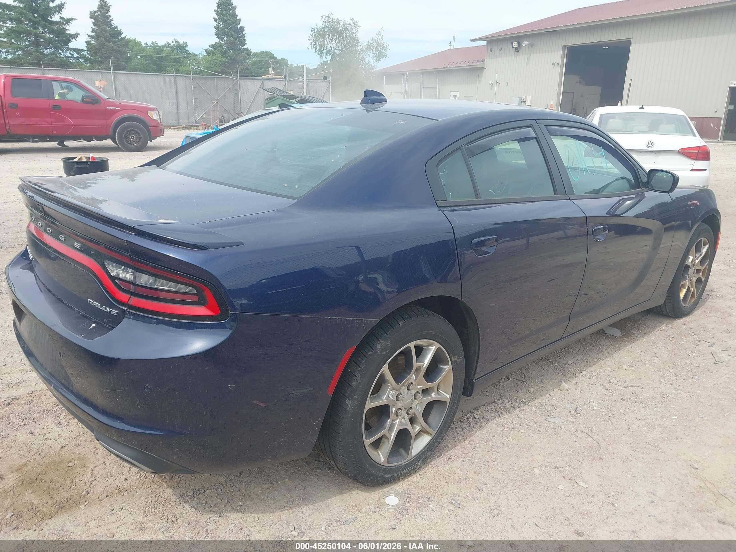 2015 Dodge Charger Sxt Blue vin: 2C3CDXJG8FH746064