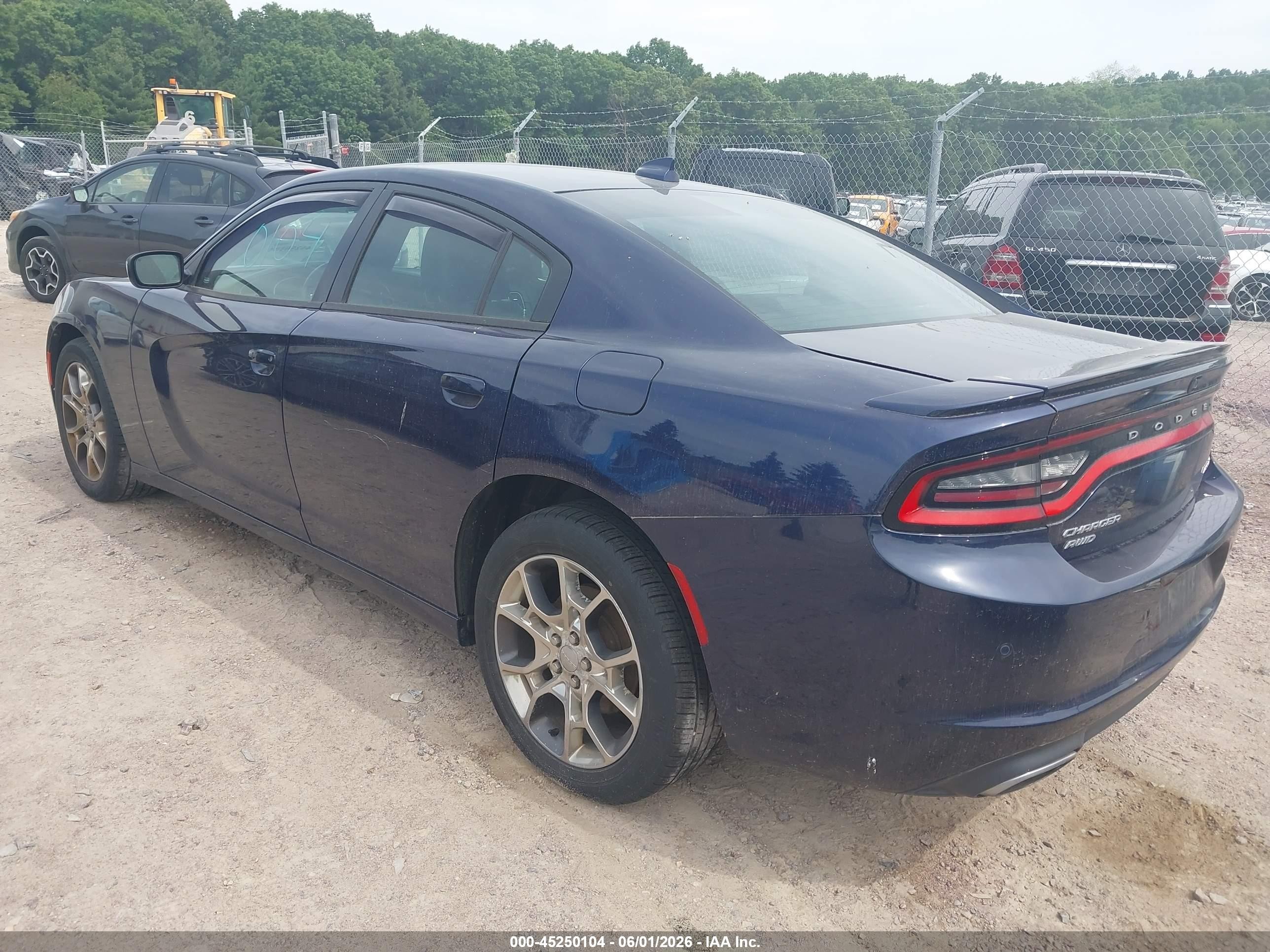 2015 Dodge Charger Sxt Blue vin: 2C3CDXJG8FH746064