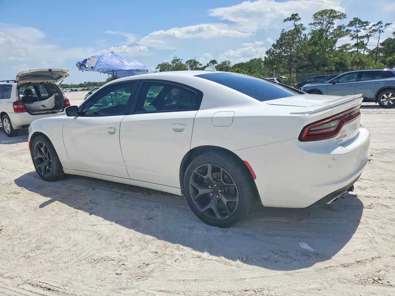 2015 Dodge Charger Sxt Белый vin: 2C3CDXJG8FH746095