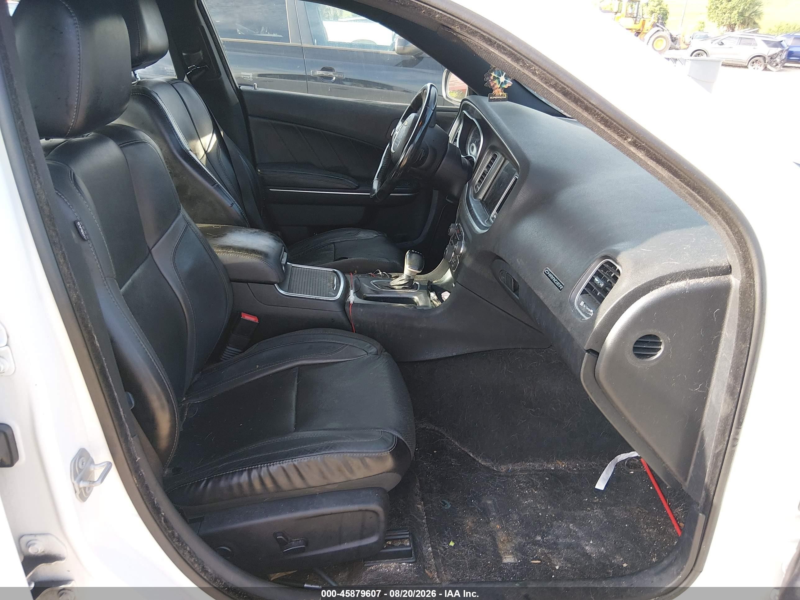 2015 Dodge Charger Sxt Белый vin: 2C3CDXJG8FH919937