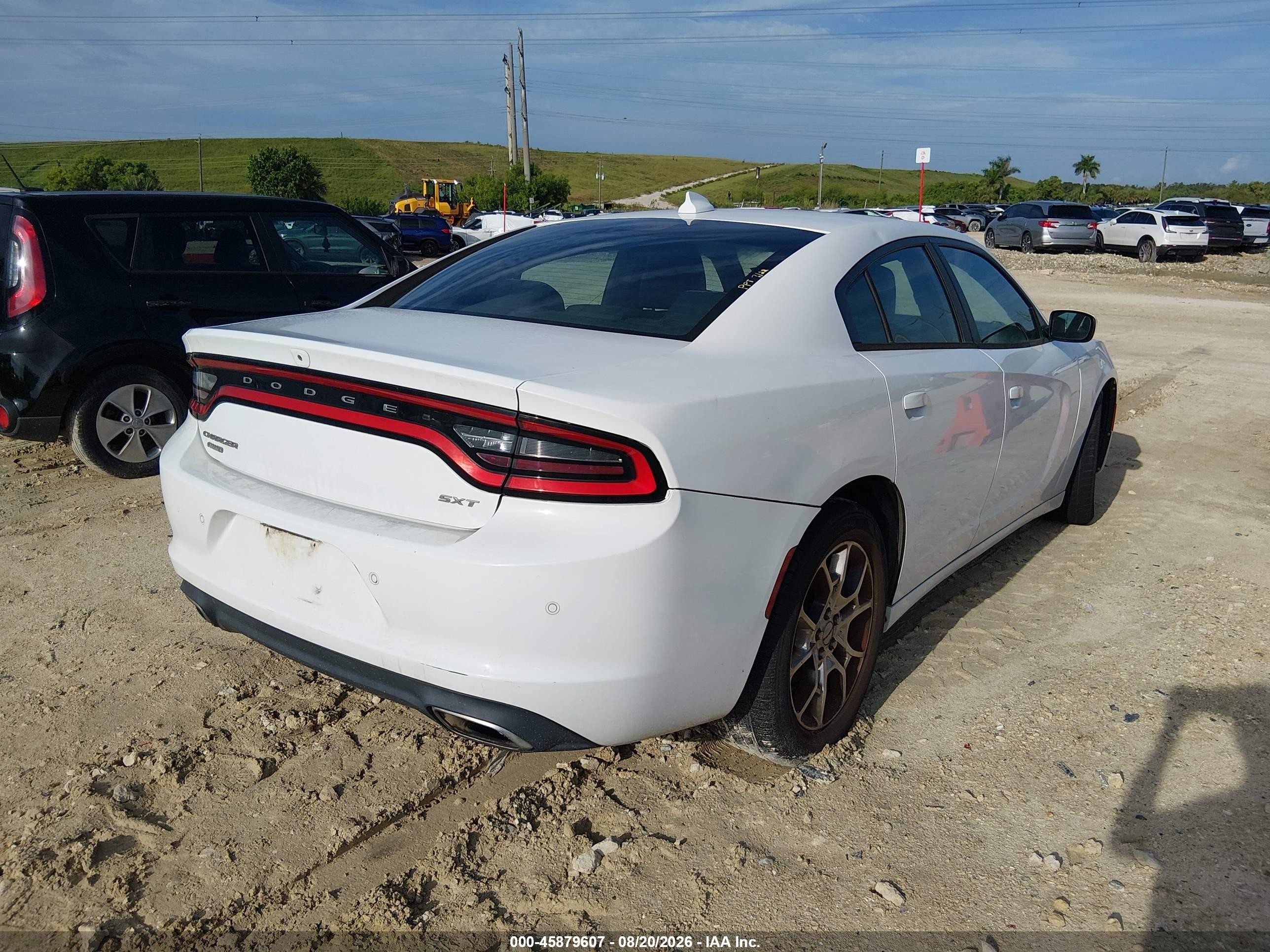 2015 Dodge Charger Sxt Белый vin: 2C3CDXJG8FH919937