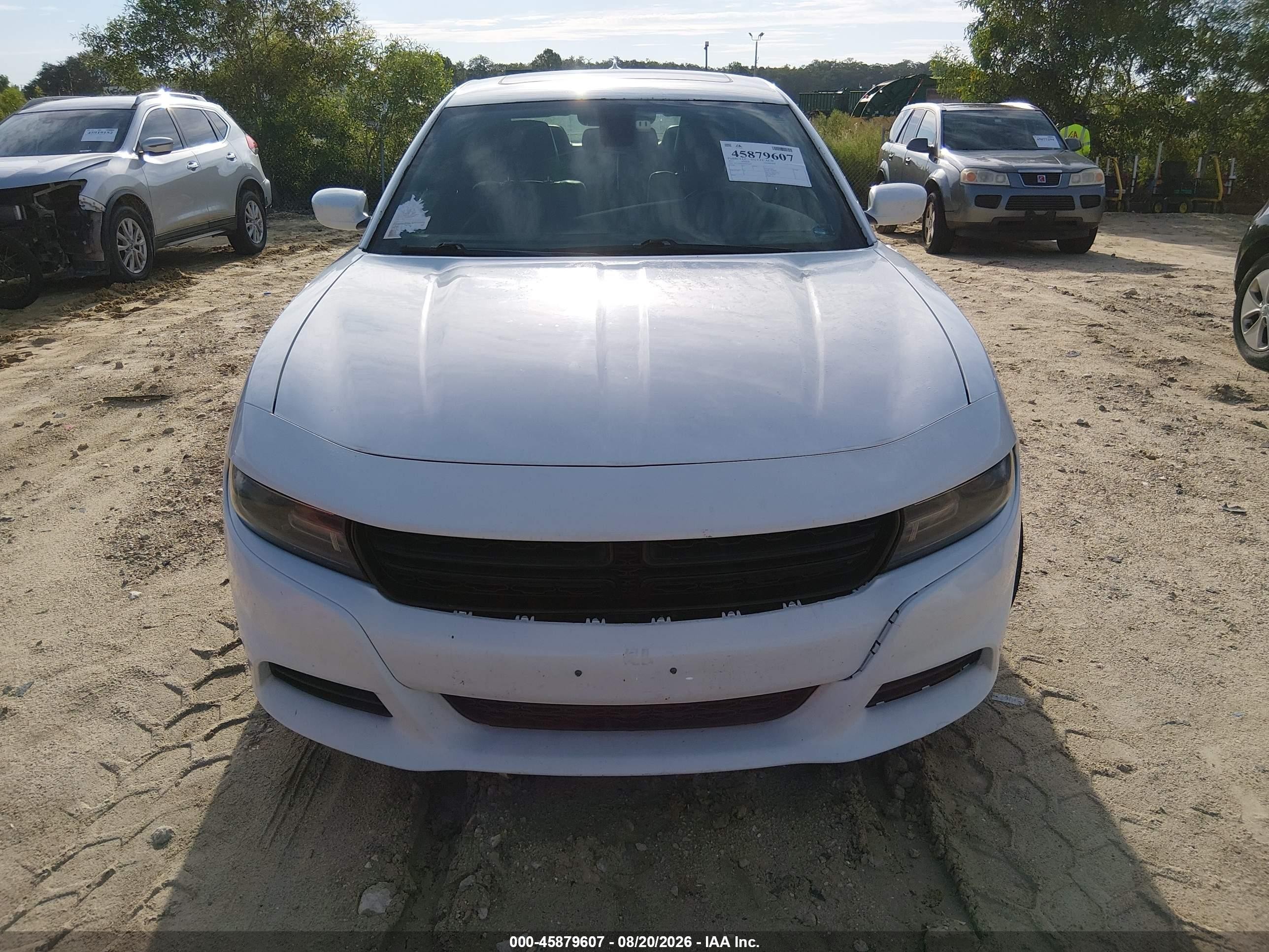 2015 Dodge Charger Sxt Белый vin: 2C3CDXJG8FH919937