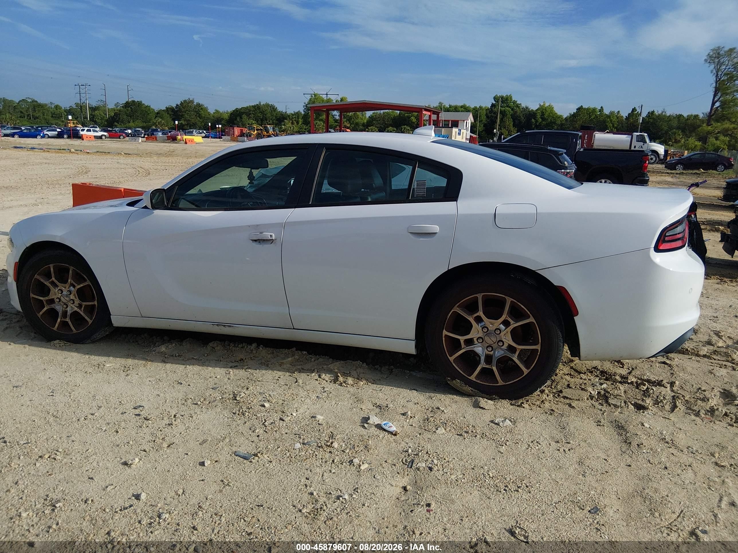 2015 Dodge Charger Sxt Белый vin: 2C3CDXJG8FH919937