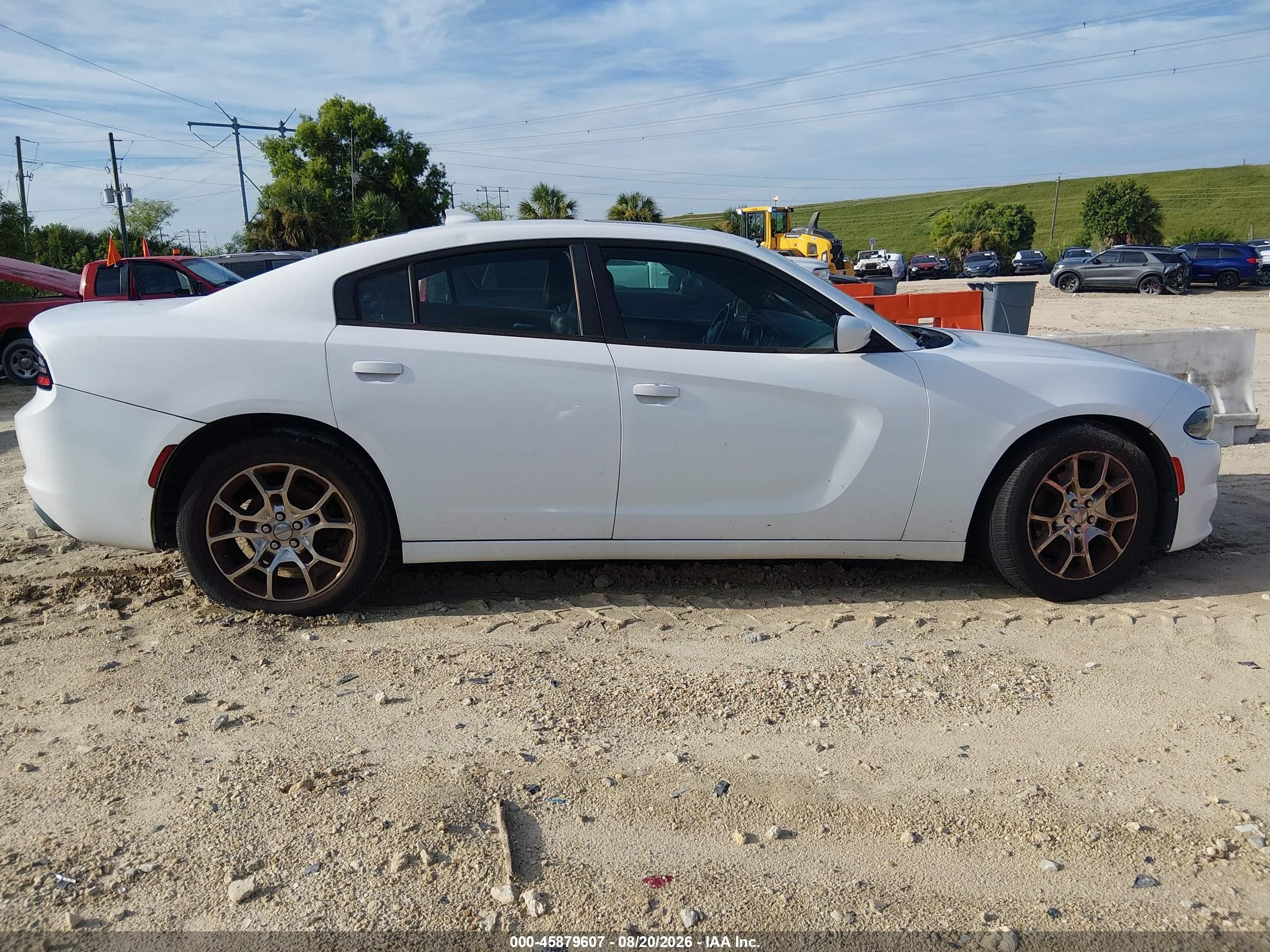 2015 Dodge Charger Sxt Белый vin: 2C3CDXJG8FH919937