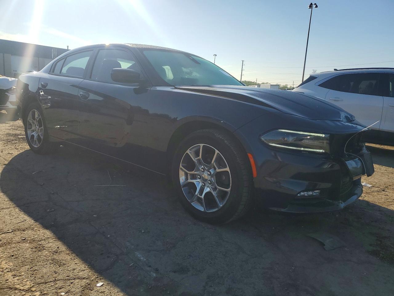 2015 Dodge Charger Sxt Blue vin: 2C3CDXJG8FH926404