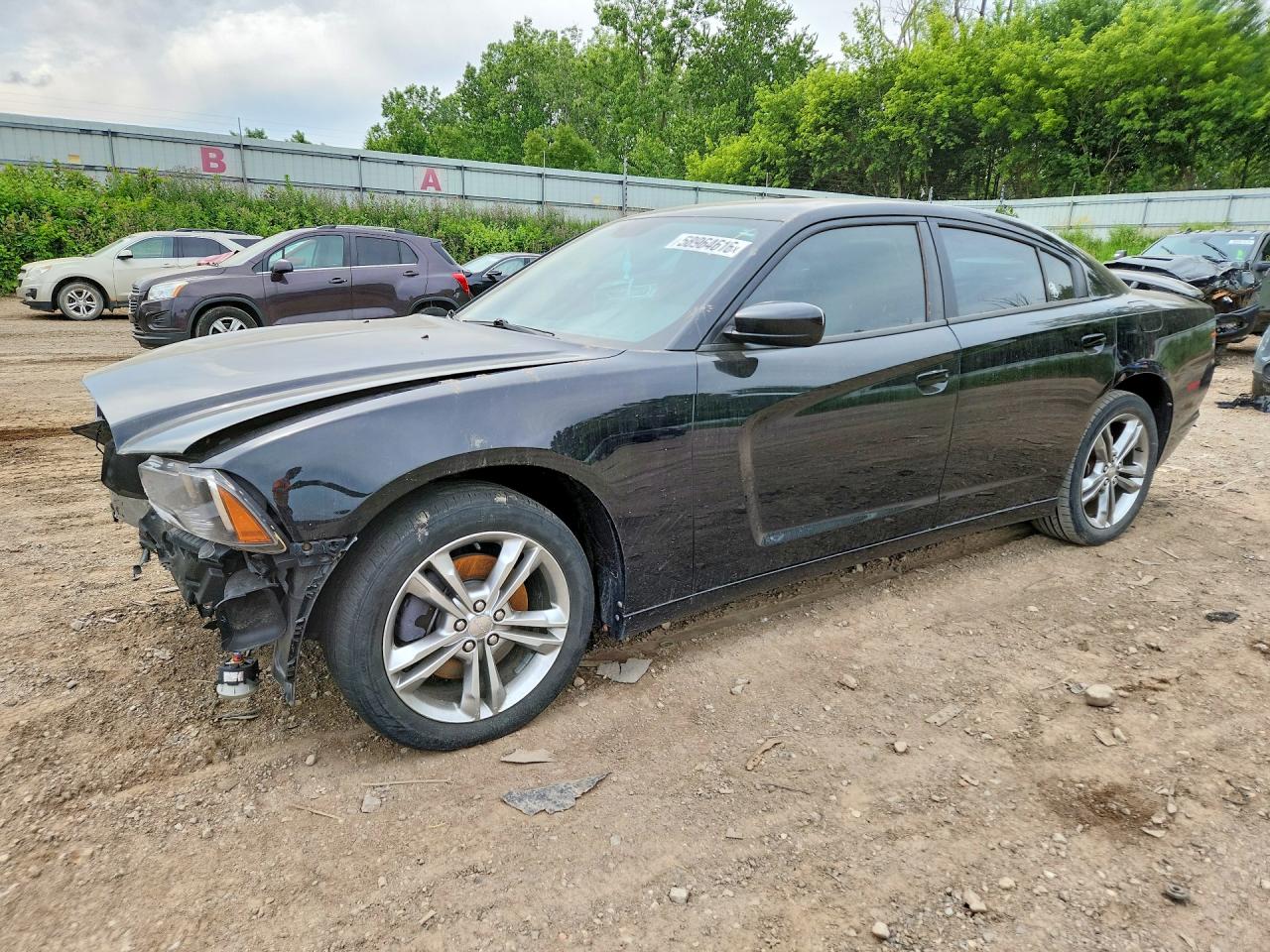 2013 Dodge Charger Sxt Black vin: 2C3CDXJG9DH538479