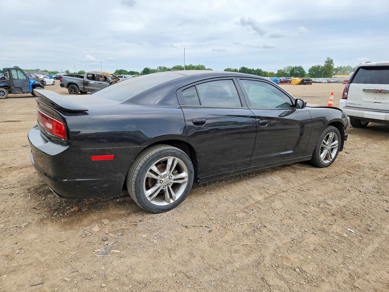 2013 Dodge Charger Sxt Black vin: 2C3CDXJG9DH538479