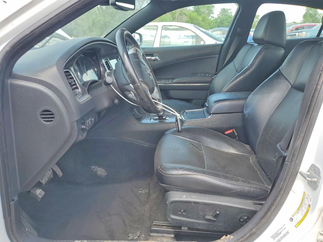 2013 Dodge Charger Sxt White vin: 2C3CDXJG9DH656435