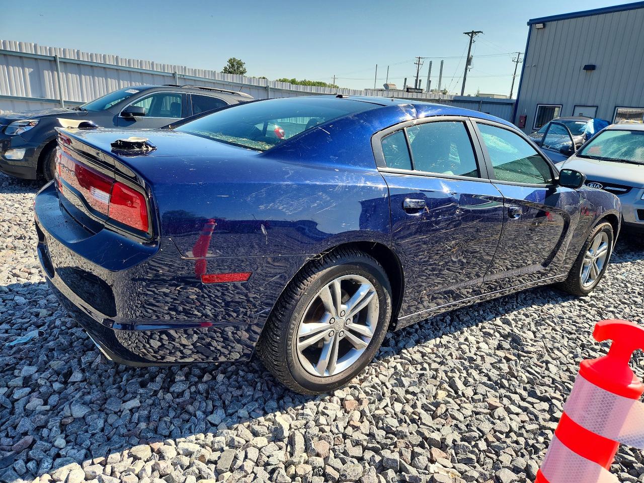 2013 Dodge Charger Sxt Blue vin: 2C3CDXJG9DH717217