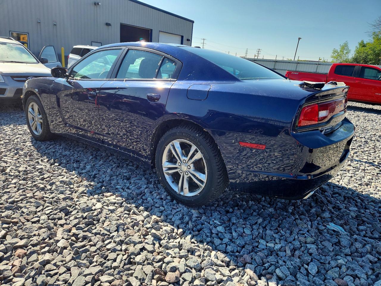 2013 Dodge Charger Sxt Blue vin: 2C3CDXJG9DH717217