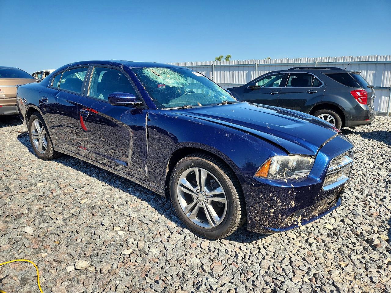 2013 Dodge Charger Sxt Blue vin: 2C3CDXJG9DH717217