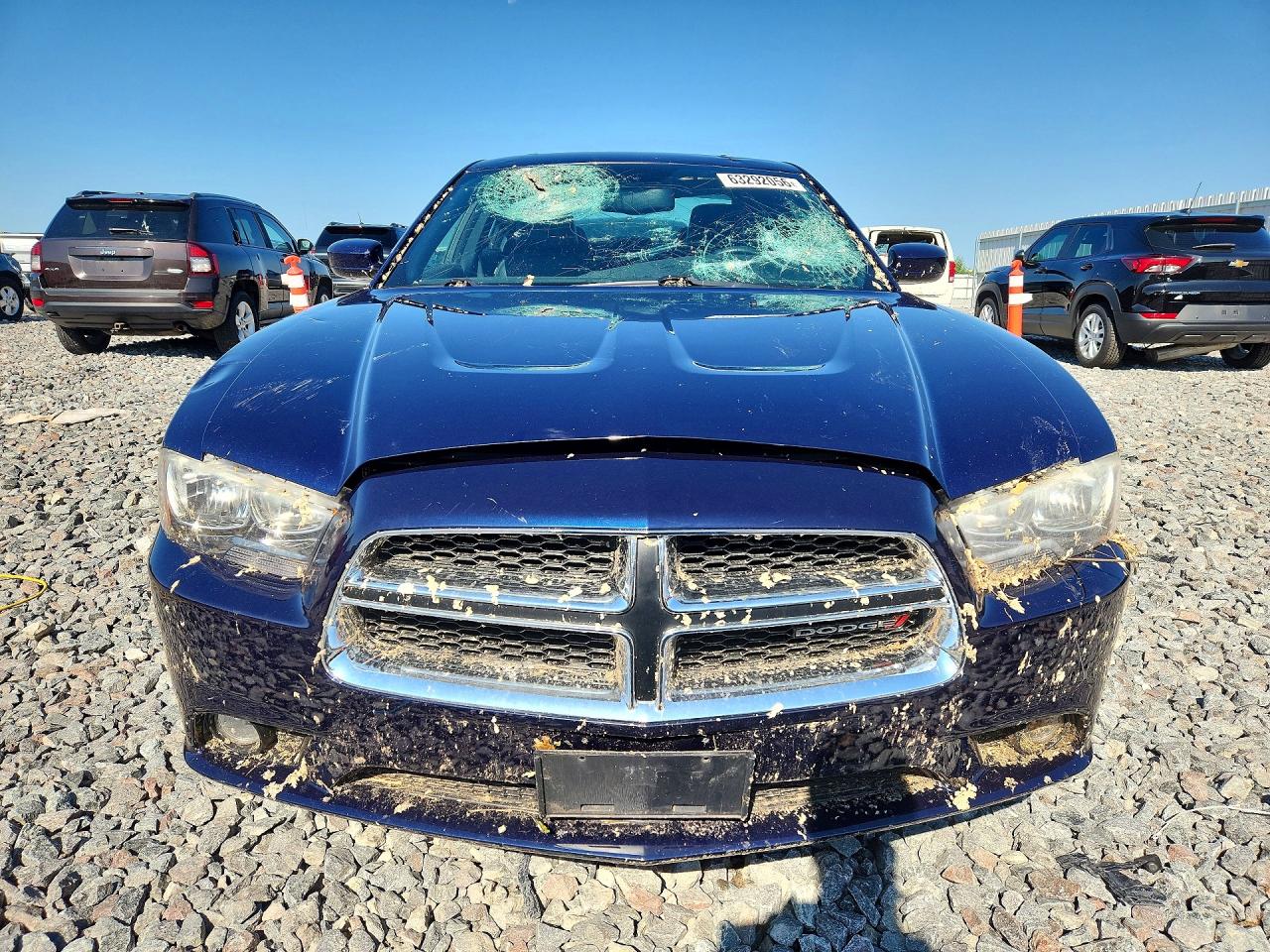 2013 Dodge Charger Sxt Blue vin: 2C3CDXJG9DH717217