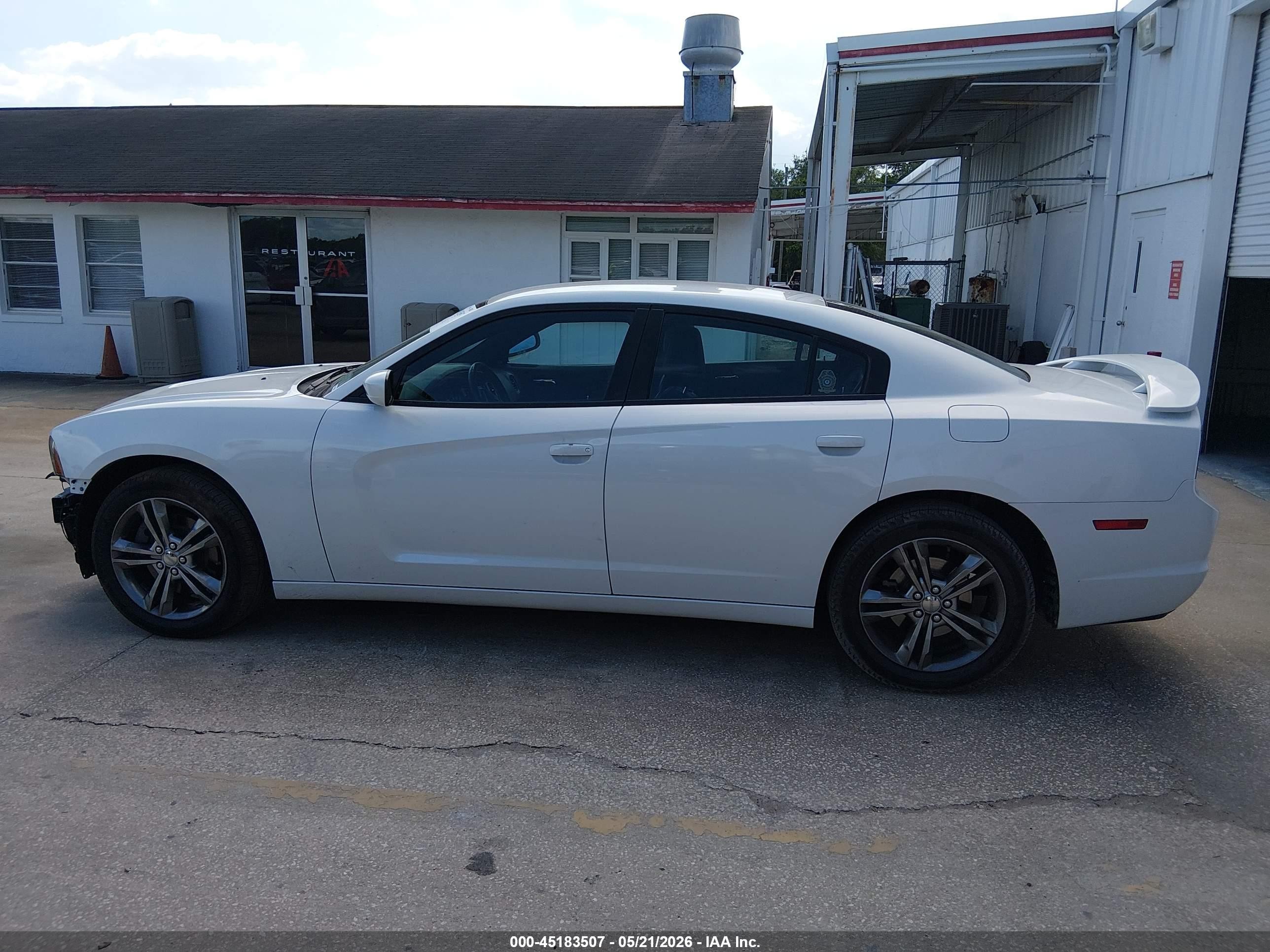 2014 Dodge Charger Sxt Plus Белый vin: 2C3CDXJG9EH212649