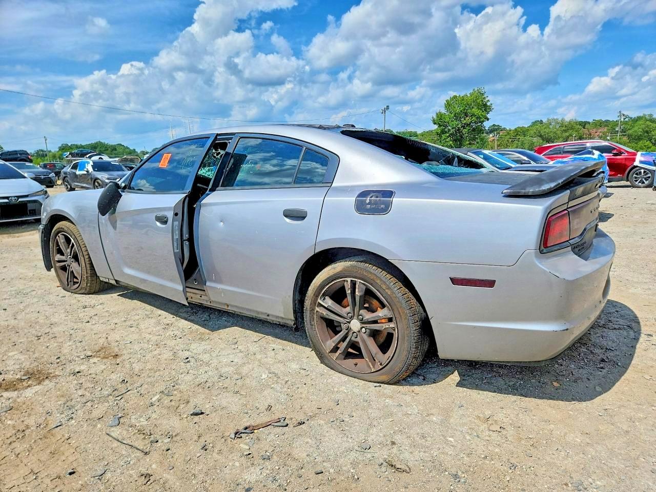 2014 Dodge Charger Sxt Silver vin: 2C3CDXJG9EH371929