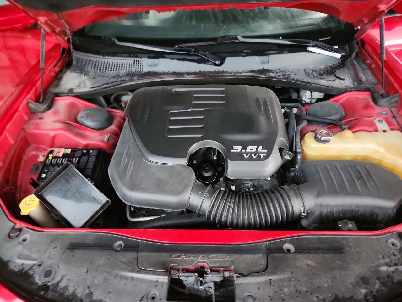 2015 Dodge Charger Sxt Red vin: 2C3CDXJG9FH796181