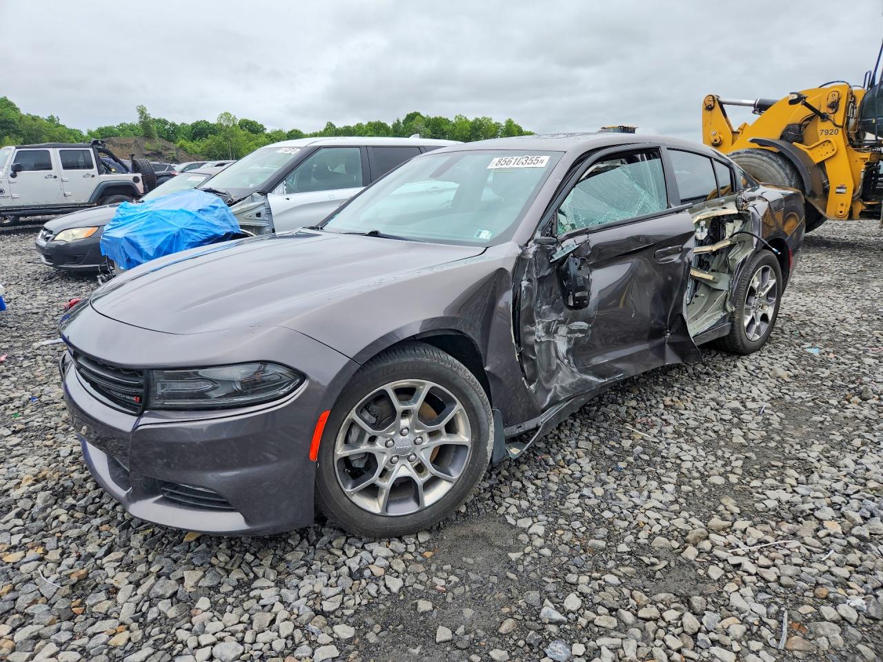 2015 Dodge Charger Sxt Charcoal vin: 2C3CDXJG9FH832595