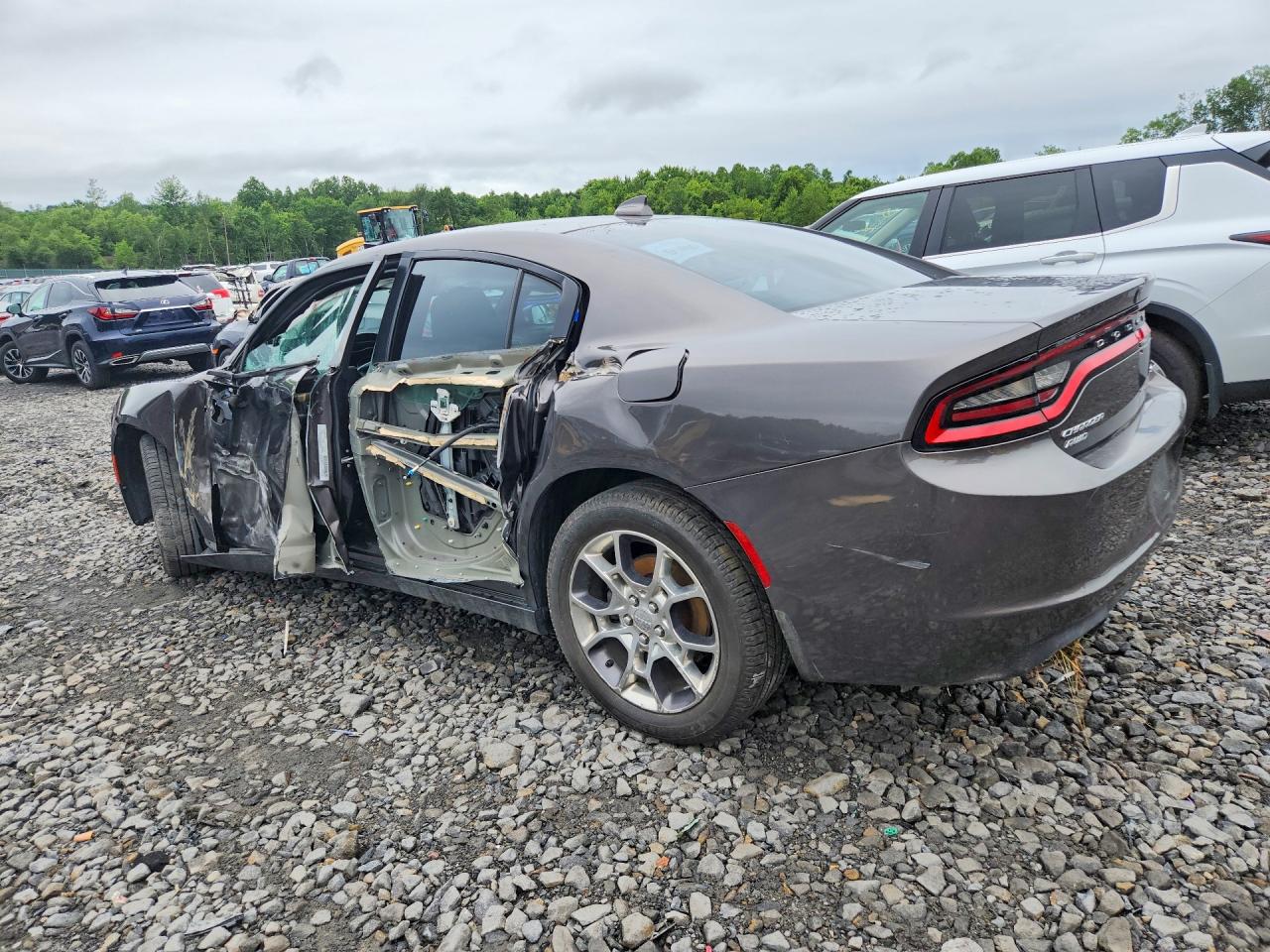 2015 Dodge Charger Sxt Charcoal vin: 2C3CDXJG9FH832595