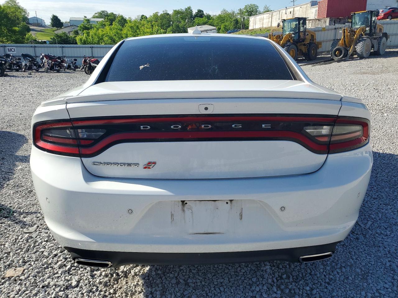 2020 Dodge Charger Sxt White vin: 2C3CDXJG9LH173560