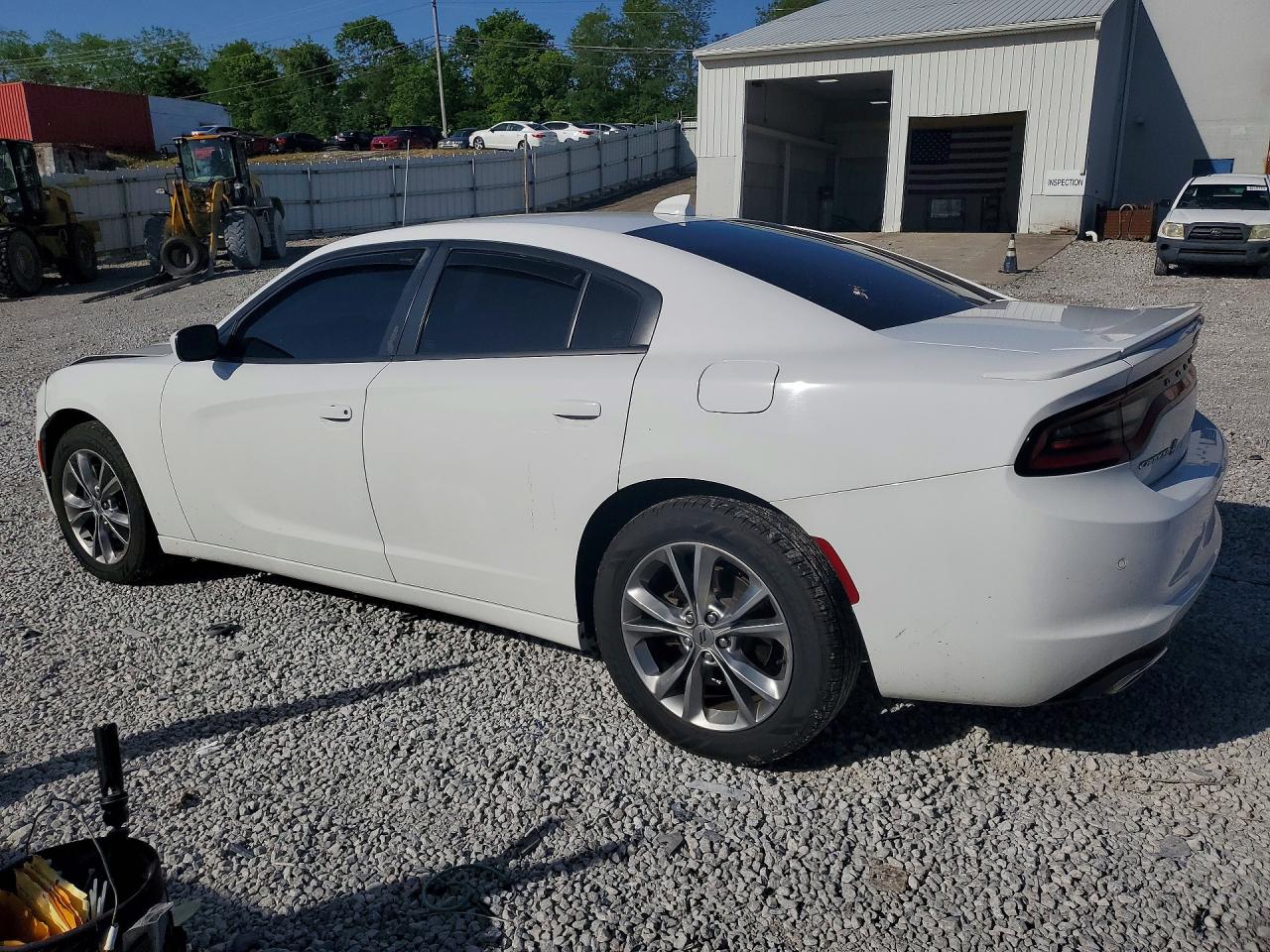 2020 Dodge Charger Sxt White vin: 2C3CDXJG9LH173560