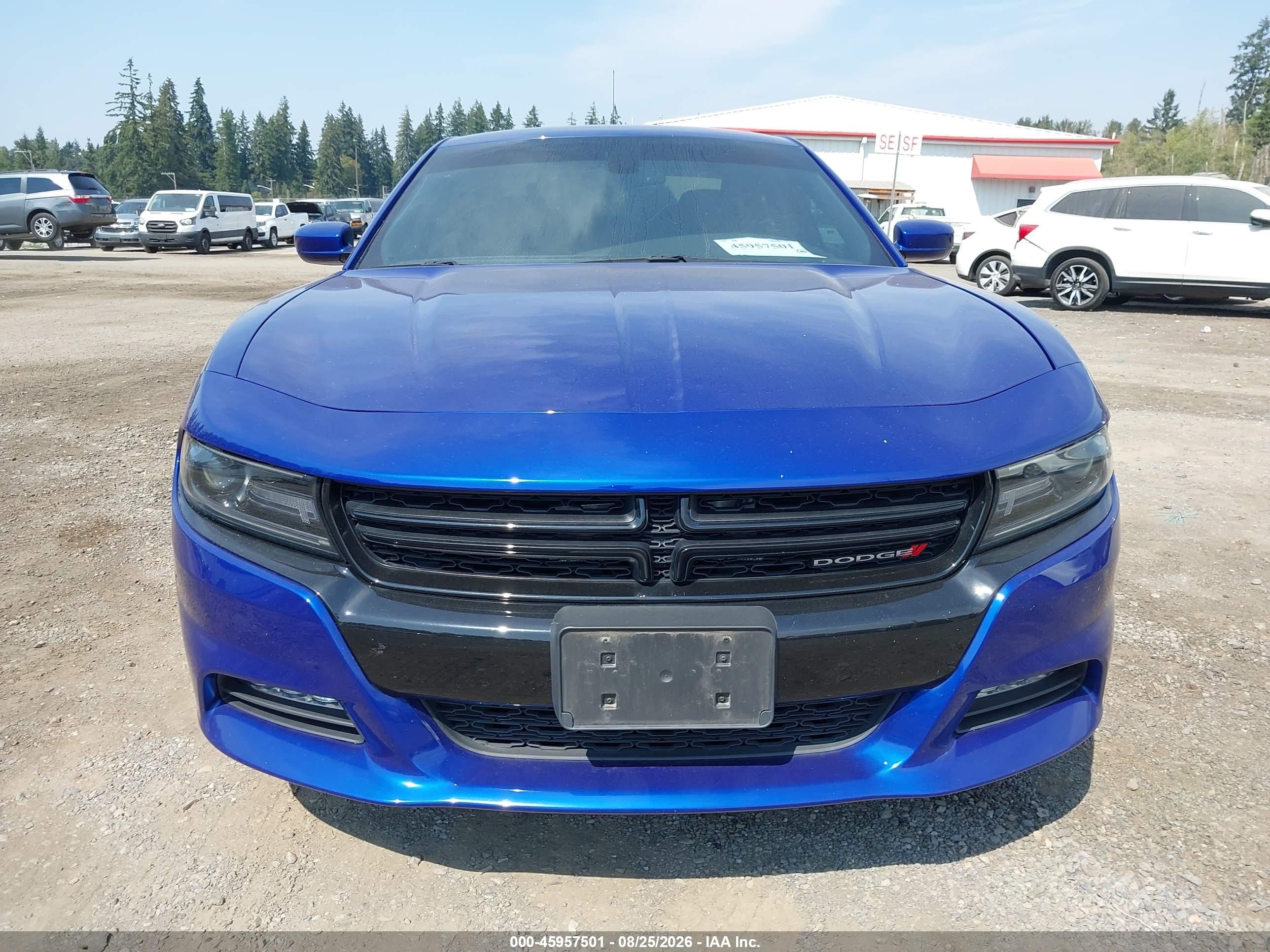 2020 Dodge Charger Sxt Awd Blue vin: 2C3CDXJG9LH193551