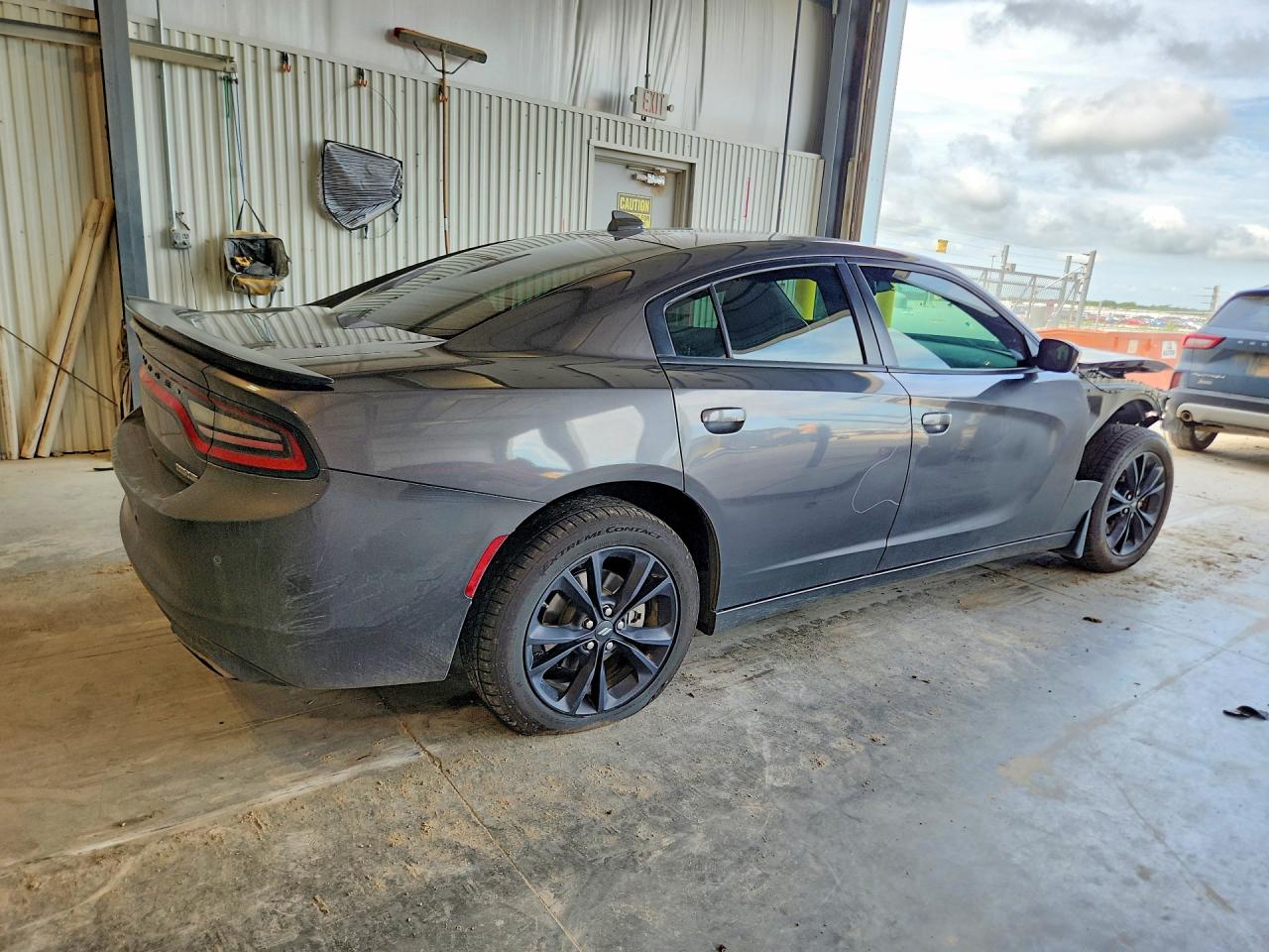 2023 Dodge Charger Sxt Gray vin: 2C3CDXJG9PH657752