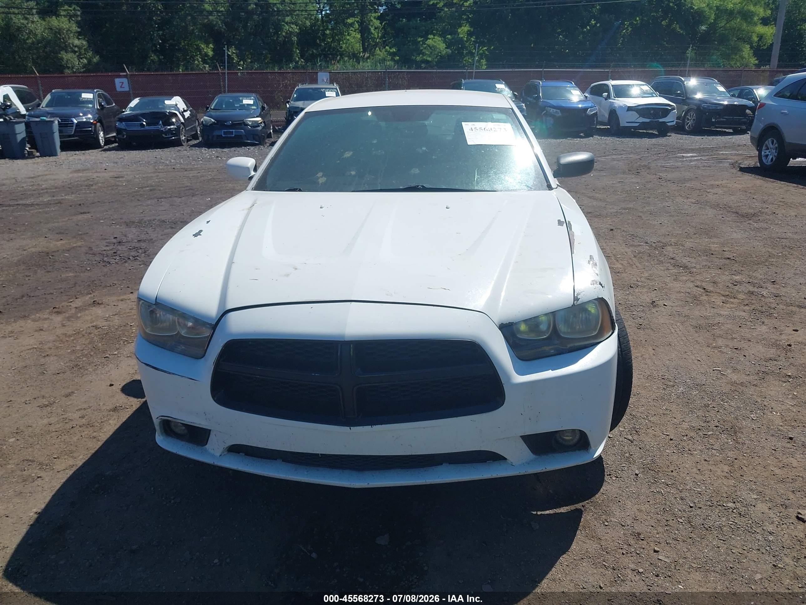 2012 Dodge Charger Sxt Белый vin: 2C3CDXJGXCH183918