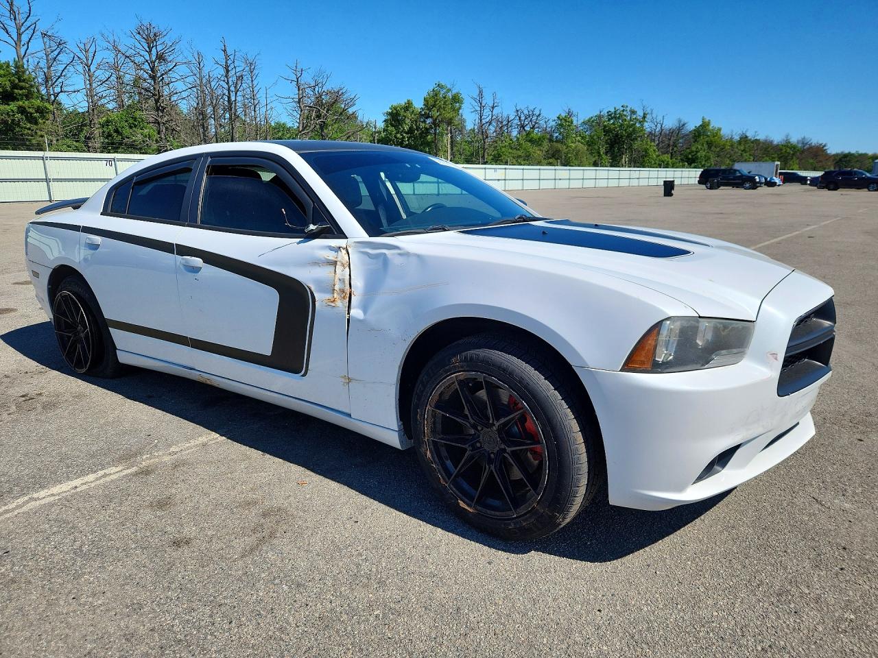 2014 Dodge Charger Sxt White vin: 2C3CDXJGXEH145978