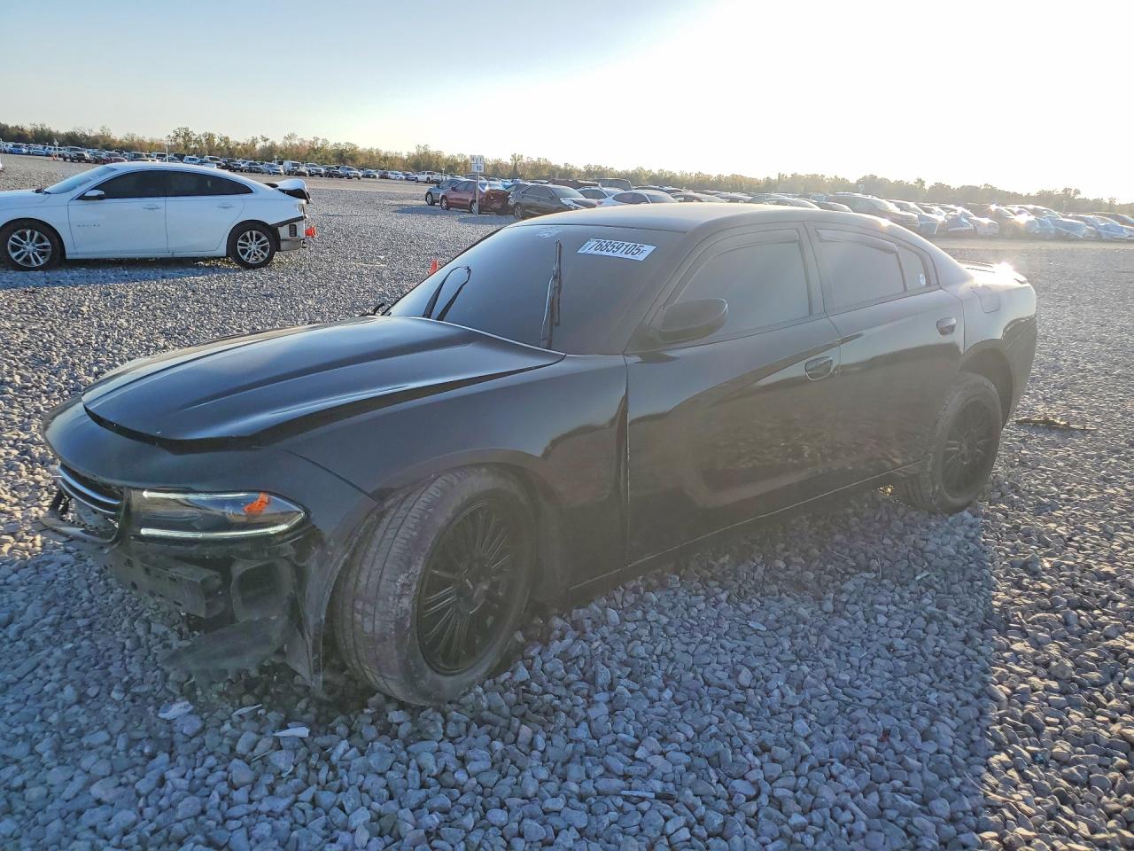 2015 Dodge Charger Sxt Black vin: 2C3CDXJGXFH815451