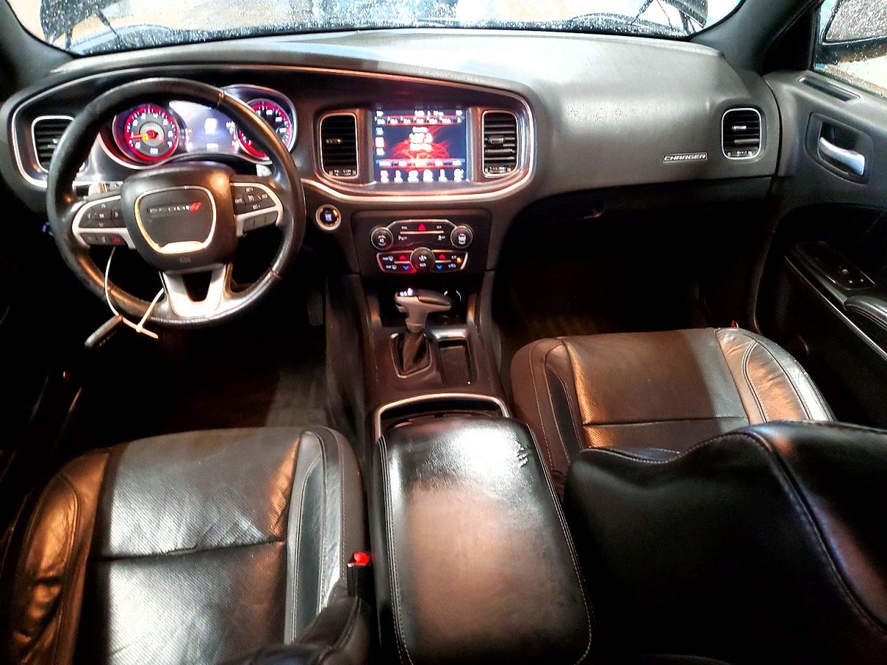 2015 Dodge Charger Sxt Black vin: 2C3CDXJGXFH828300