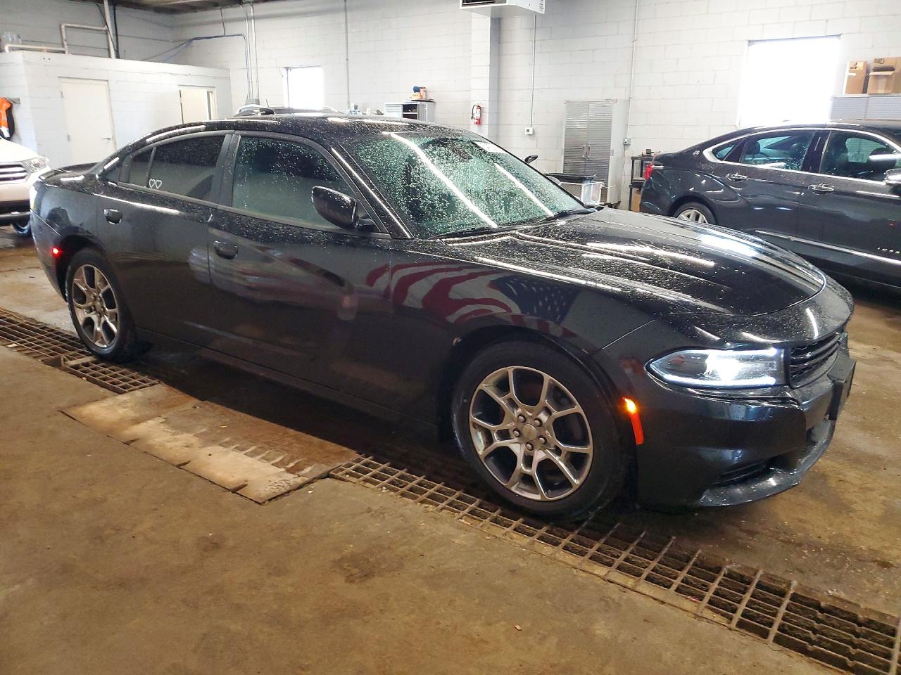 2015 Dodge Charger Sxt Black vin: 2C3CDXJGXFH828300