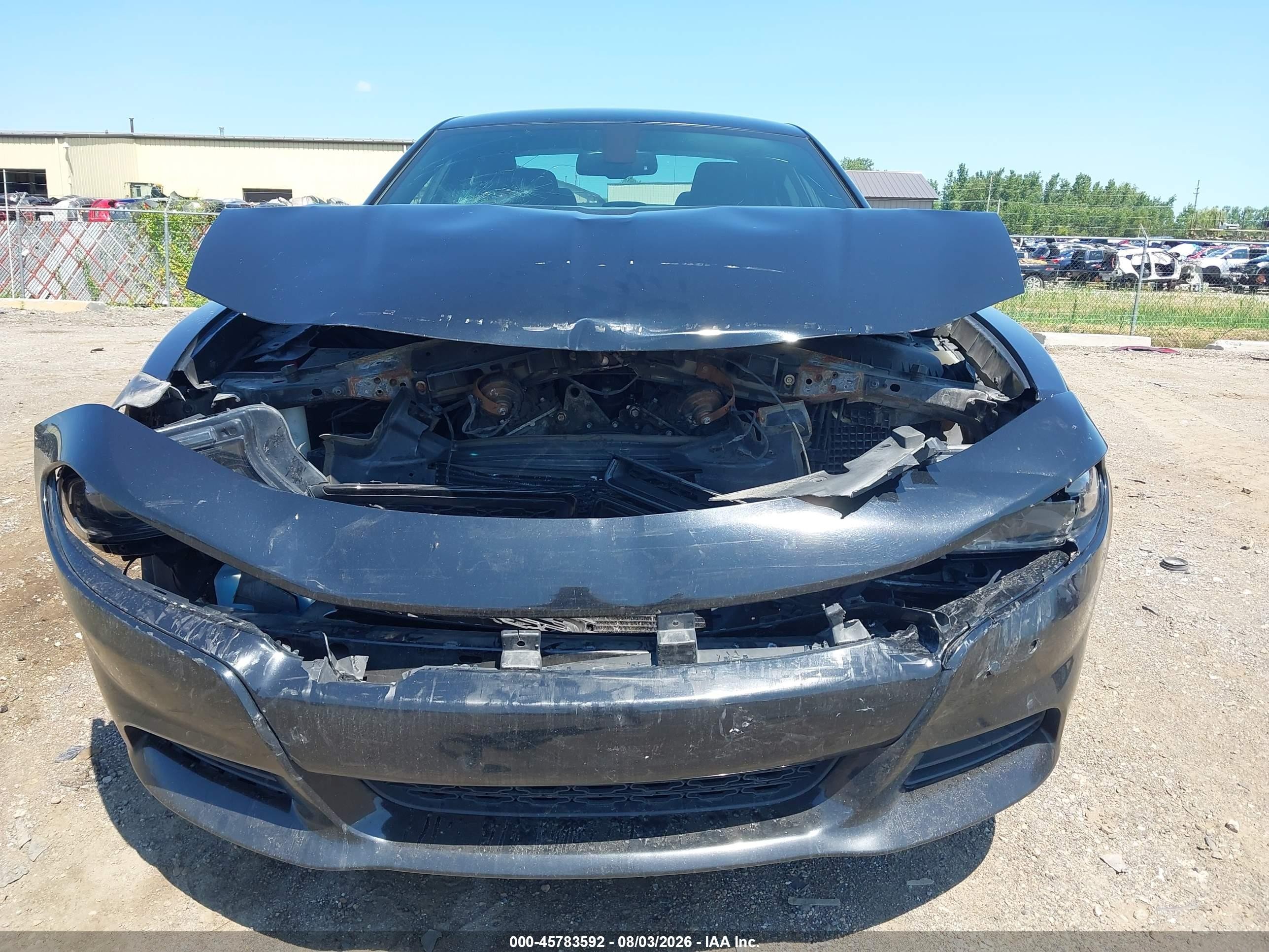 2015 Dodge Charger Sxt Black vin: 2C3CDXJGXFH919857