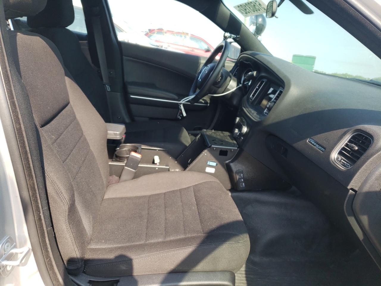 2021 Dodge Charger Police Silver vin: 2C3CDXKG0MH629381