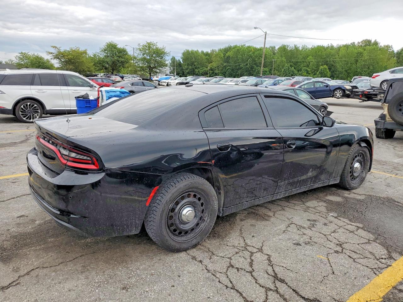 2021 Dodge Charger Police Black vin: 2C3CDXKG1MH667119