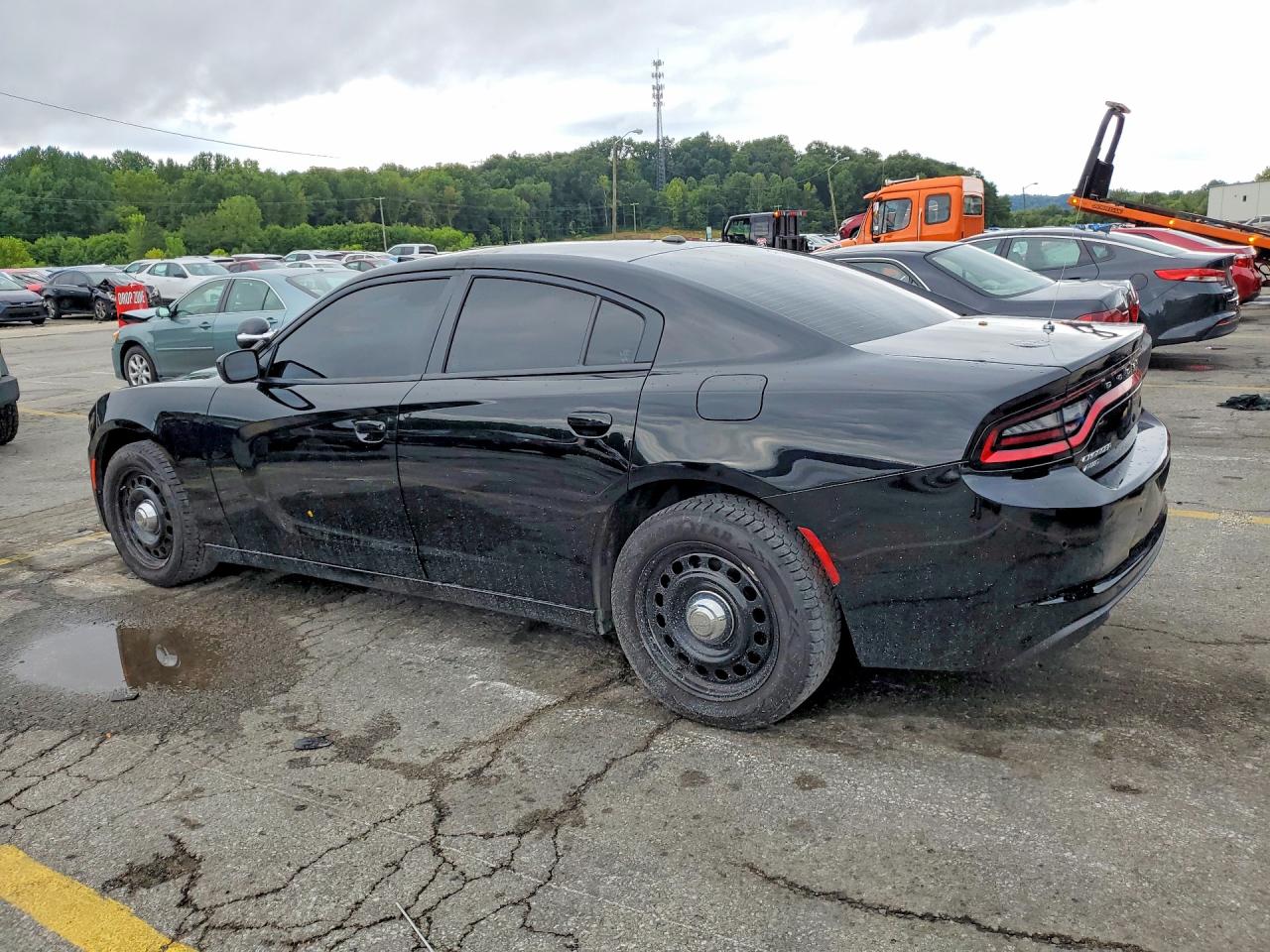 2021 Dodge Charger Police Black vin: 2C3CDXKG1MH667119