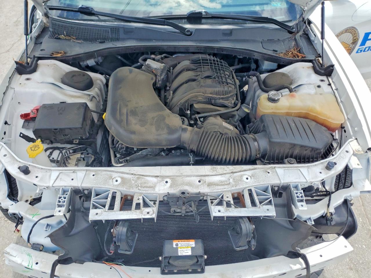 2022 Dodge Charger Police Белый vin: 2C3CDXKG2NH209591