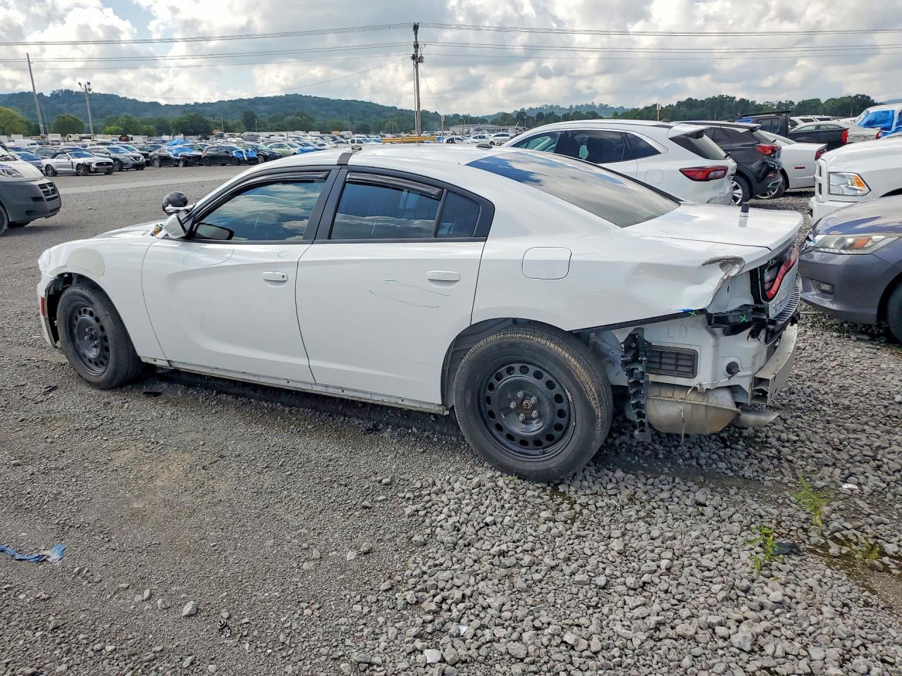 2022 Dodge Charger Police Белый vin: 2C3CDXKG2NH209591