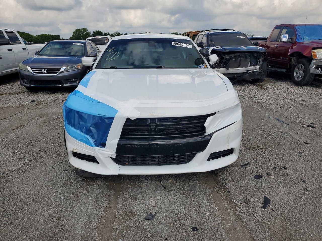 2022 Dodge Charger Police Белый vin: 2C3CDXKG2NH209591