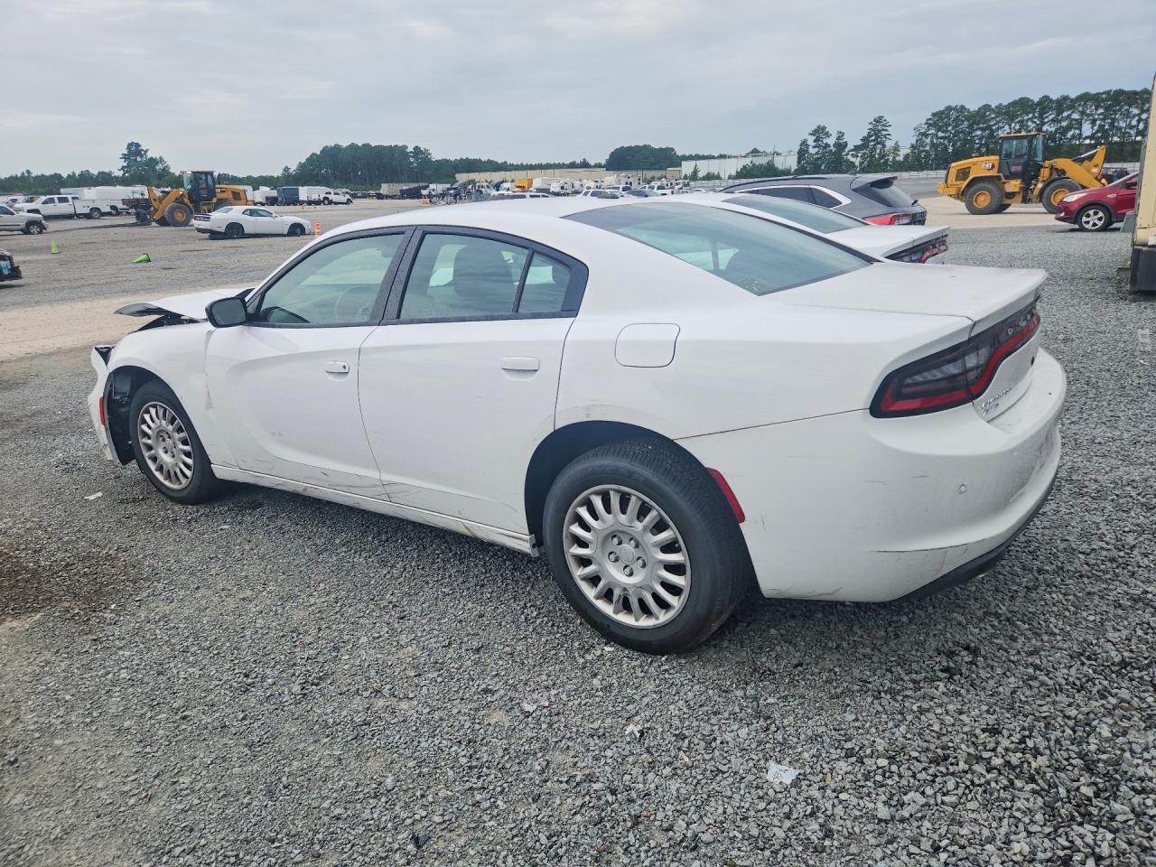 2023 Dodge Charger Police Белый vin: 2C3CDXKG8PH705711