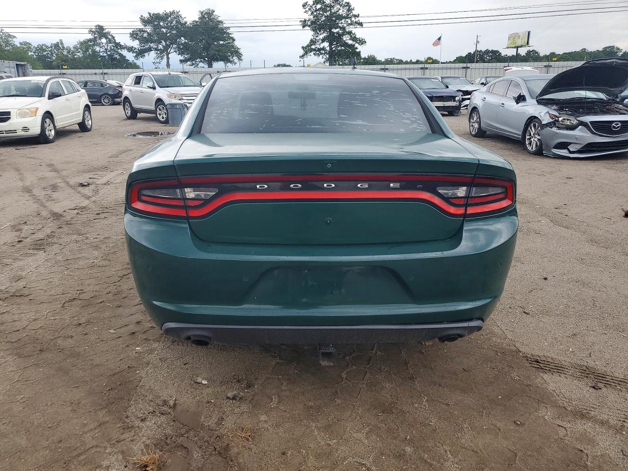 2015 Dodge Charger Police Green vin: 2C3CDXKT0FH841553