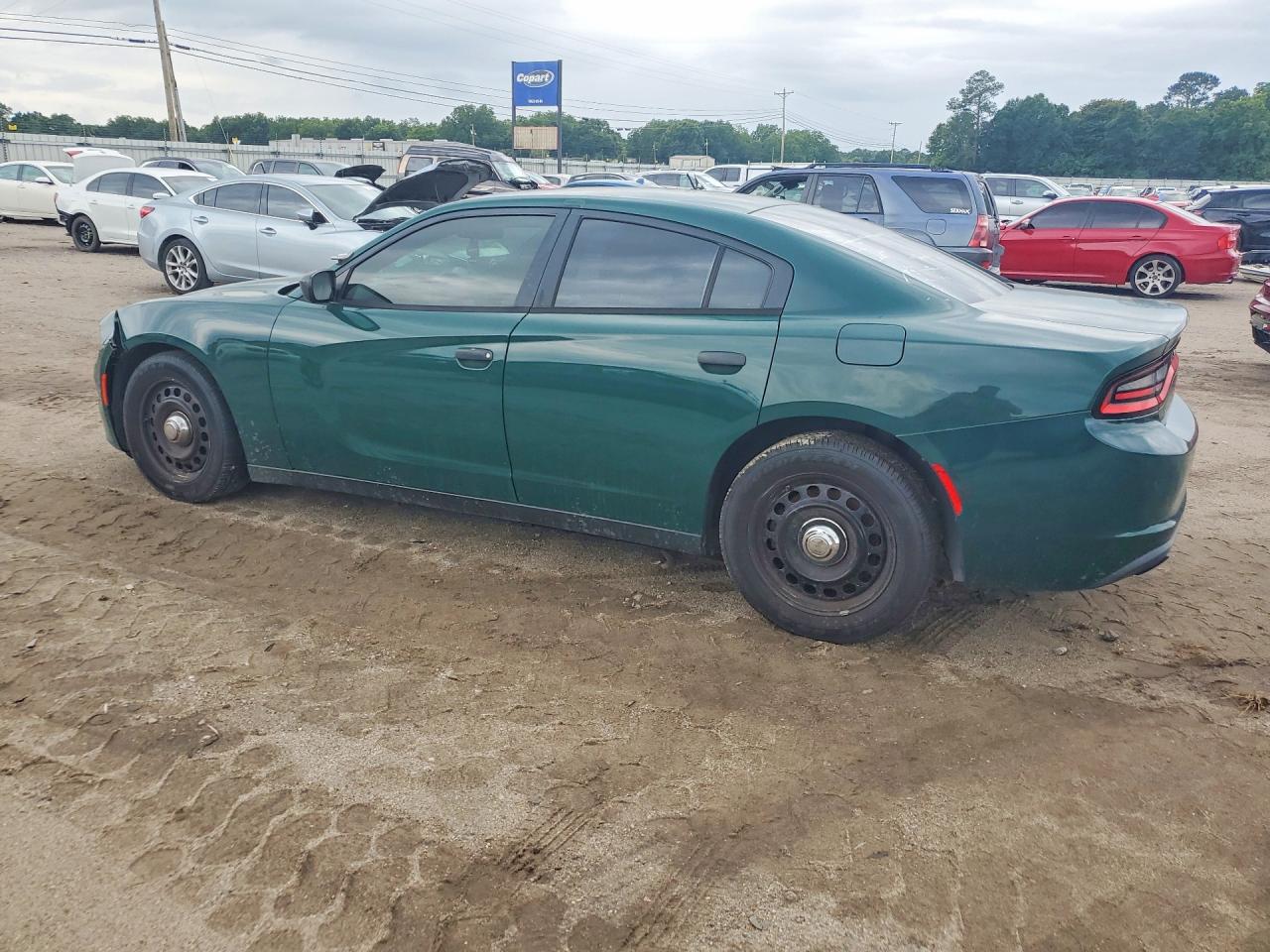 2015 Dodge Charger Police Green vin: 2C3CDXKT0FH841553