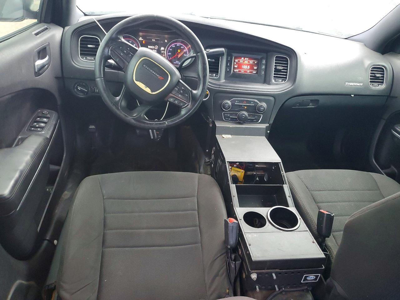 2015 Dodge Charger Police Green vin: 2C3CDXKT0FH841553