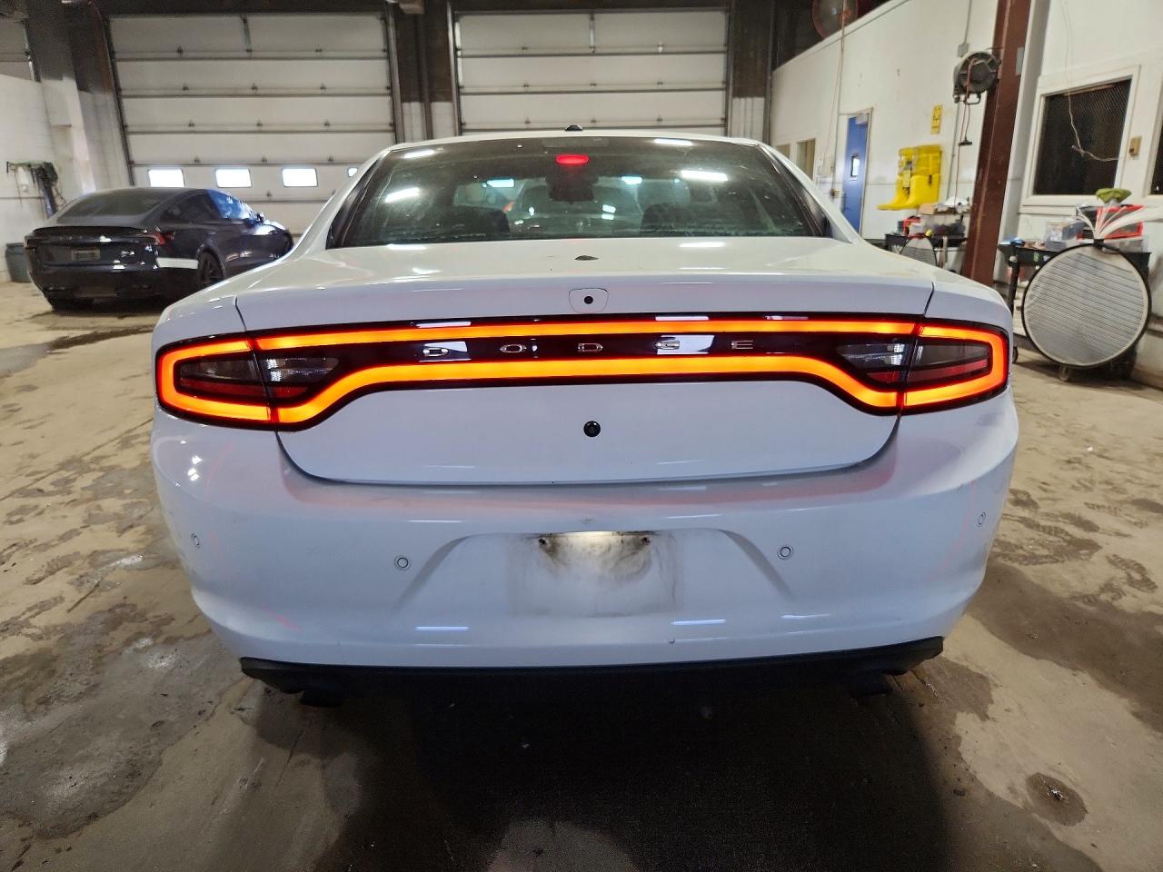 2019 Dodge Charger Police White vin: 2C3CDXKT0KH514838