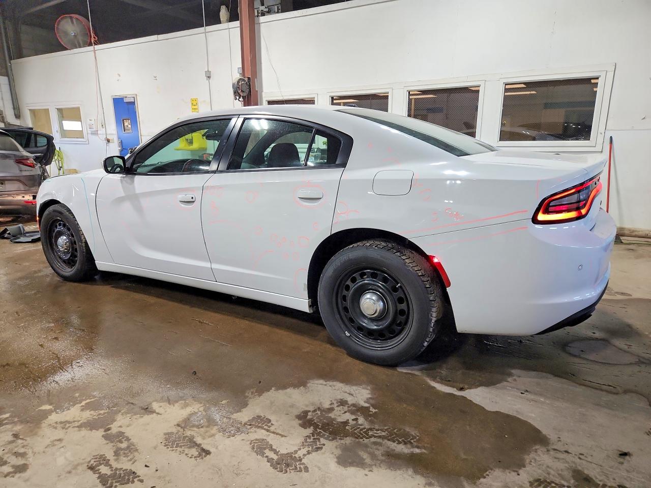 2019 Dodge Charger Police White vin: 2C3CDXKT0KH514838