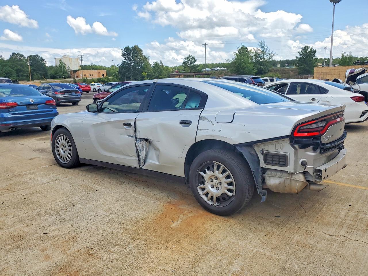 2020 Dodg Charger Po Silver vin: 2C3CDXKT0LH253132