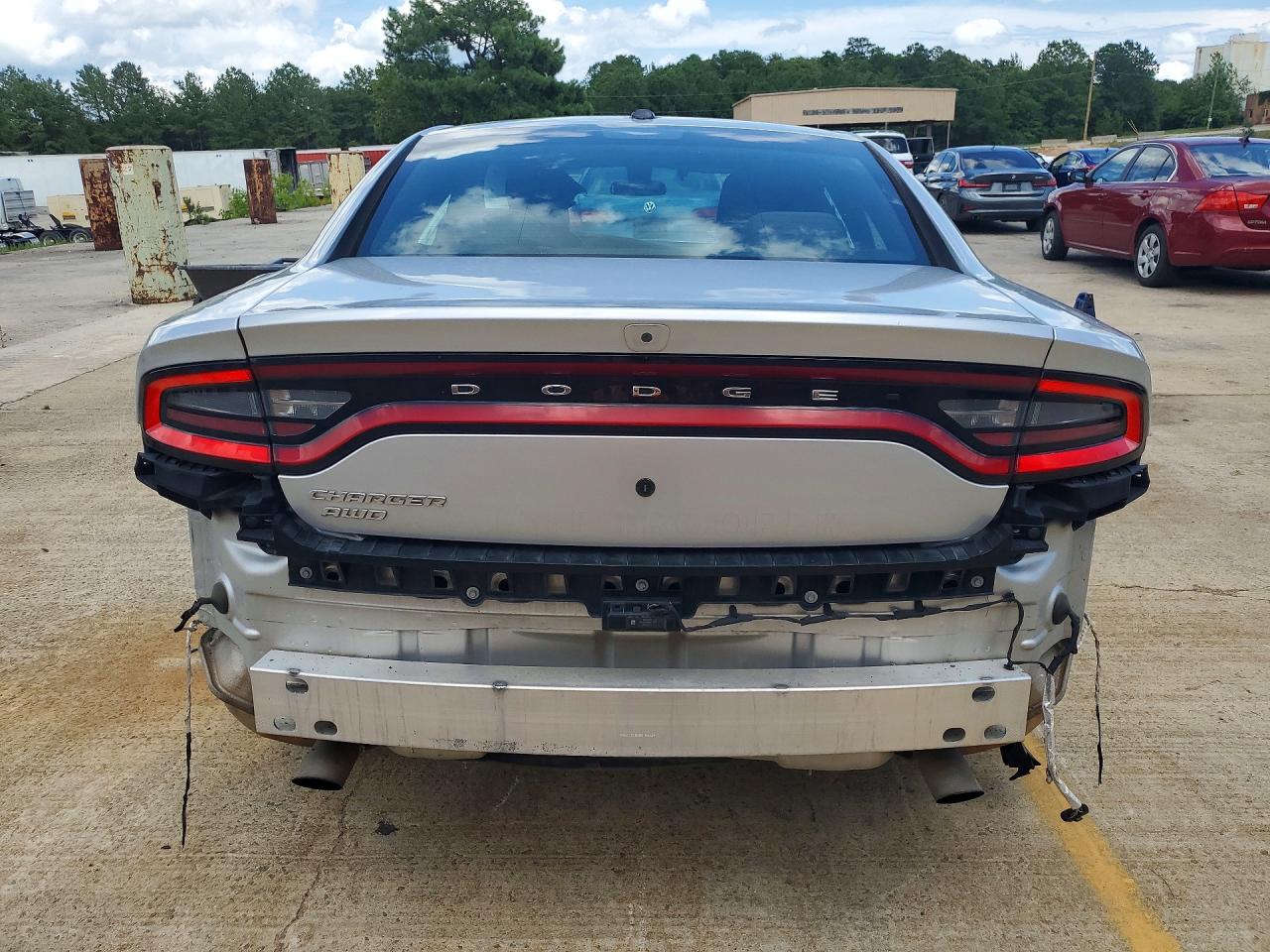 2020 Dodg Charger Po Silver vin: 2C3CDXKT0LH253132