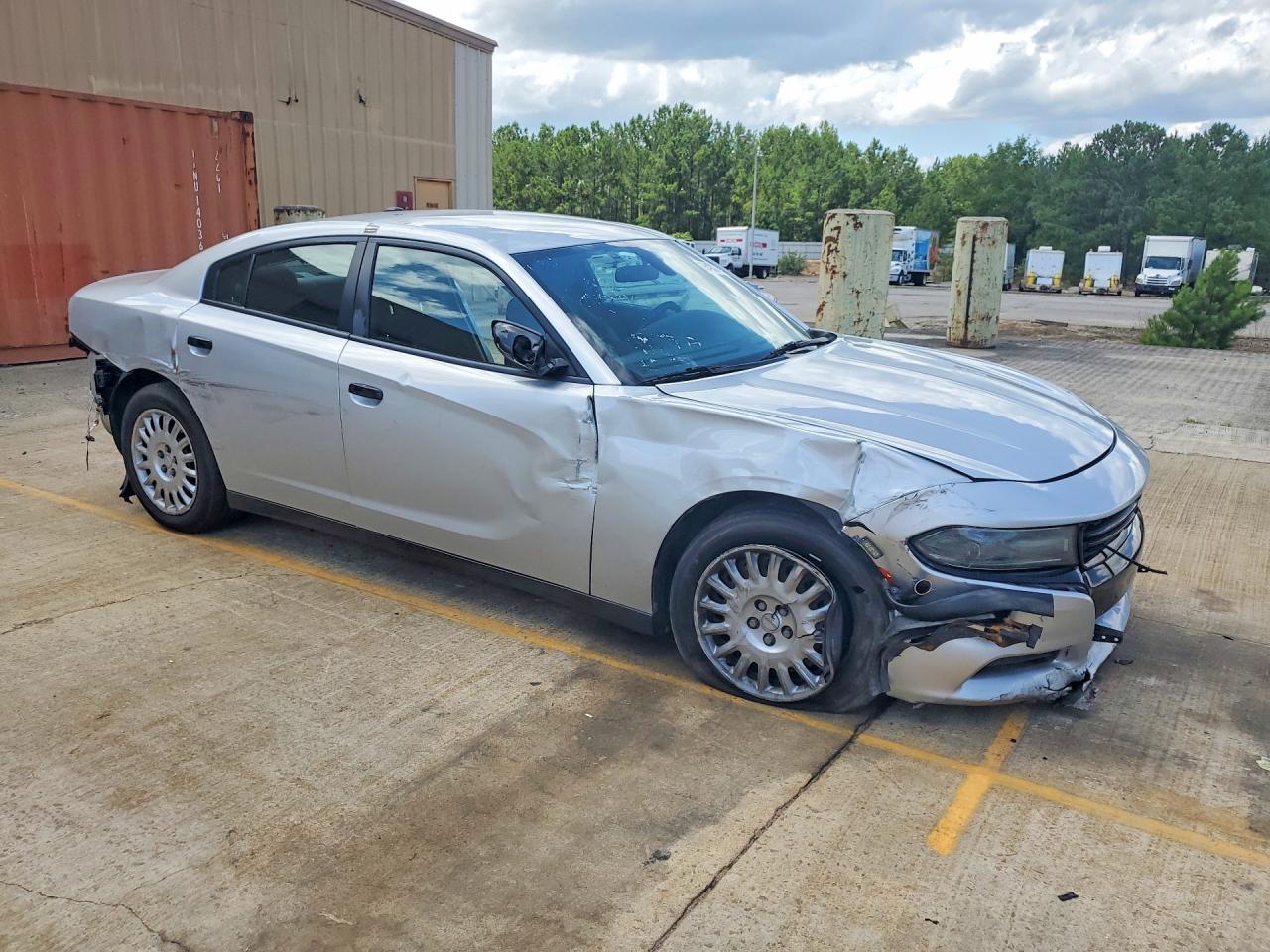 2020 Dodg Charger Po Silver vin: 2C3CDXKT0LH253132